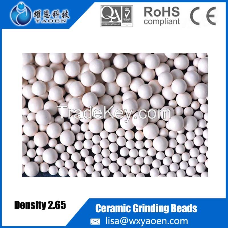 ceramic grinding media beads factory price