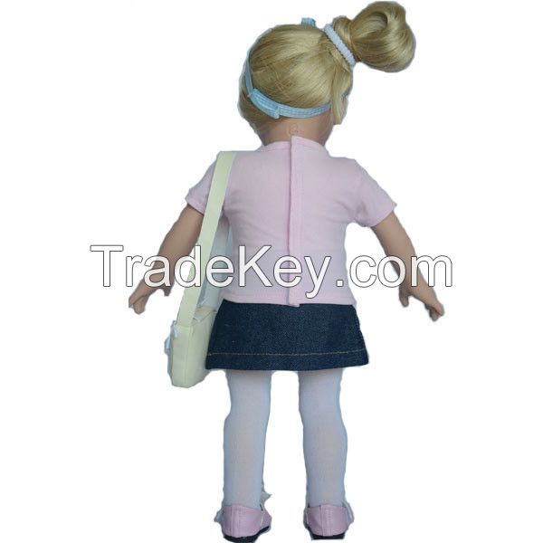 doll making supplies 18 inch american girl doll/pretty 18 inch doll girl/toy dolls 18 inches