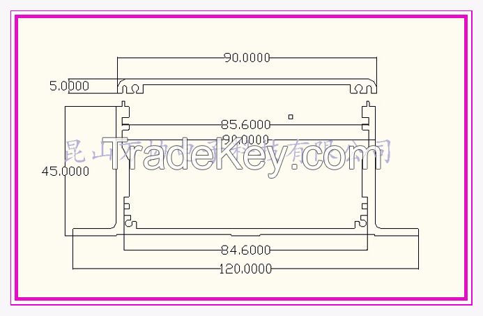 Aluminum shell shell metal casing connection box meter box shell power