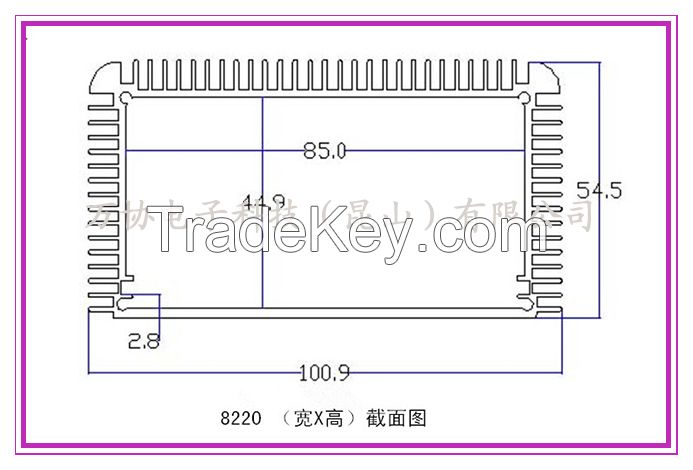 Aluminum shell shell metal casing connection box meter box shell power