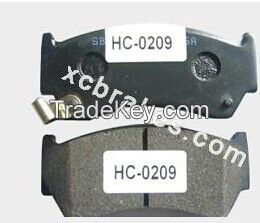 auto brake pad semi-metallic brake pad