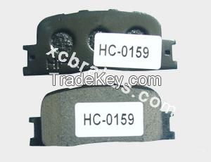 auto brake pad semi-metallic brake pad