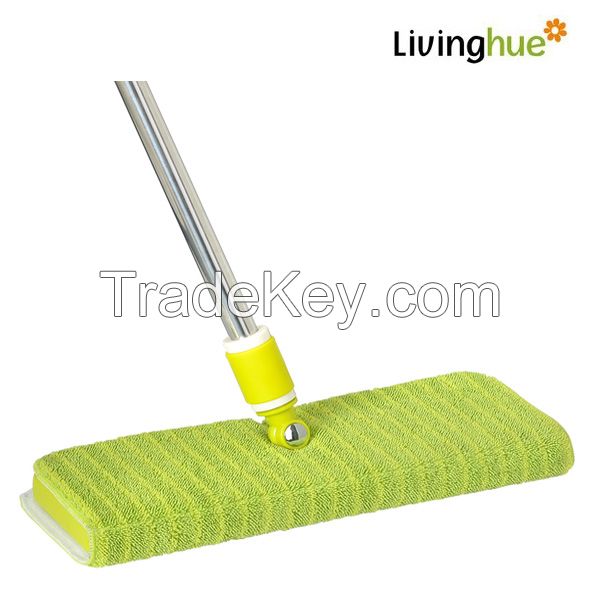 Good cleaning effect microfiber flat mop