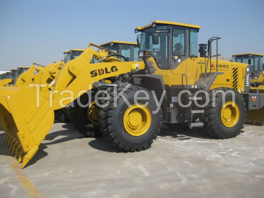 SDLG LG956L  front end 5T Wheel Loader with Weichai Engine