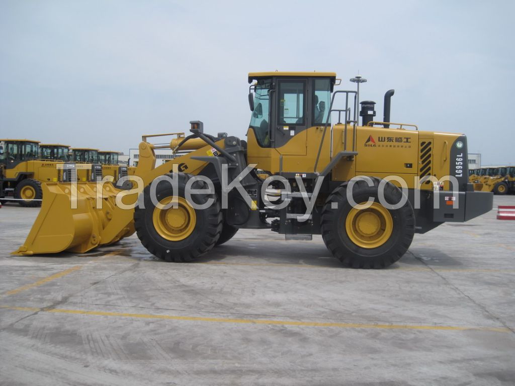 SDLG LG956L  front end 5T Wheel Loader with Weichai Engine
