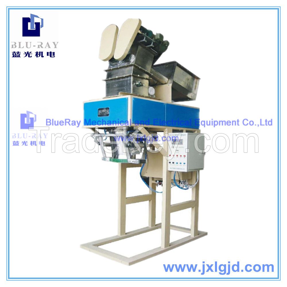 Jiangxi  Nanchang BlueRay semi-automatic auger putty powder filling machine