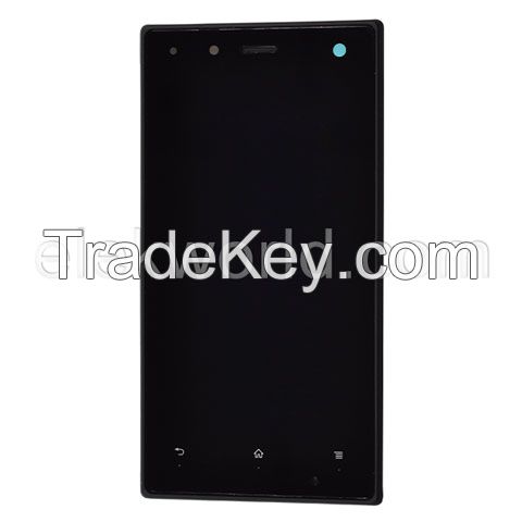 Full Front Assembly with Frame for Sony Xperia Acro S/LT26w