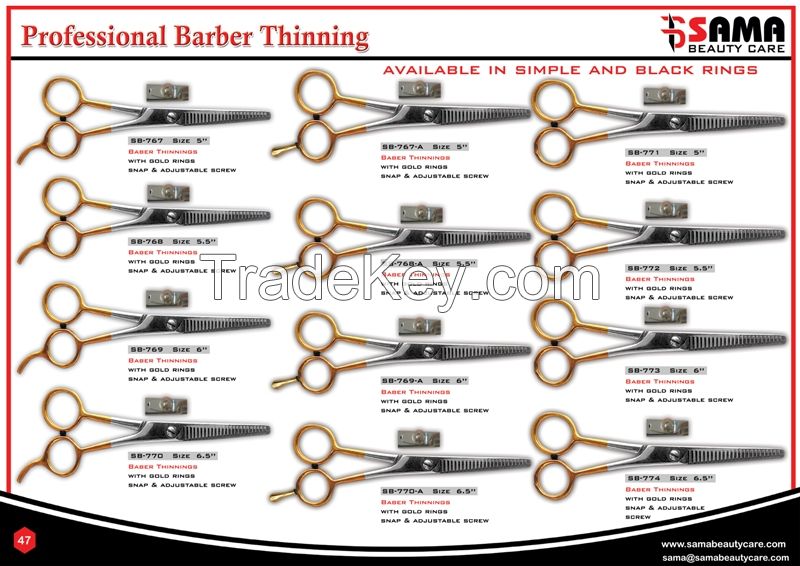 Barber Thinning Scissors