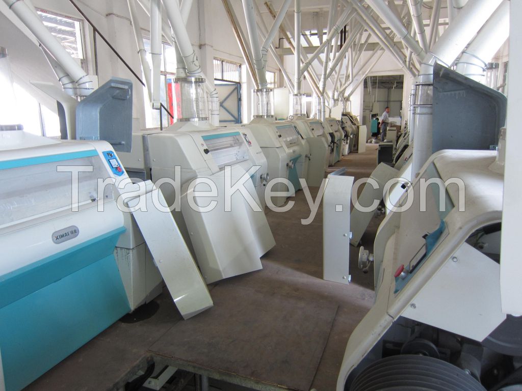 Corn/maize flour mill machinery