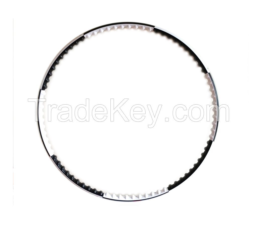 black and white massage hula hoop