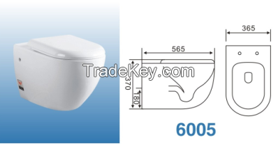 distributors wanted wall hung toilet bowl siphon small toilet #6005