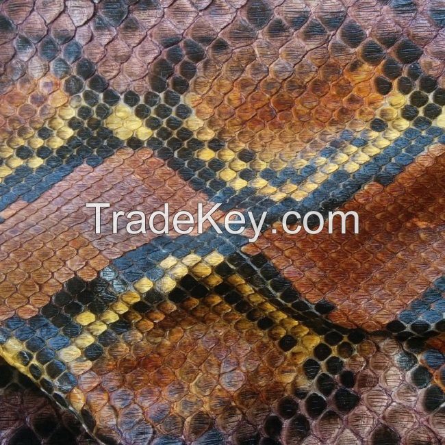 snake skin leather