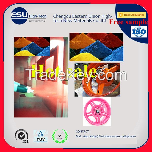 Manufactory hot sales safety / environmental Friendly protection electrostatic powder coating