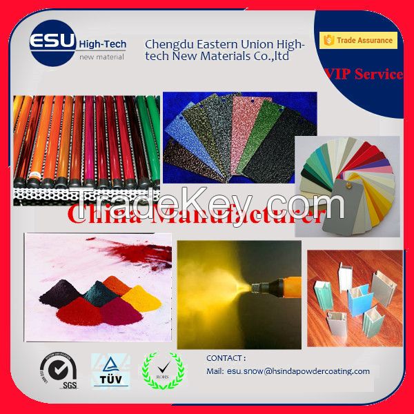 Good CE certificate epoxy polyester spray powder coating companies