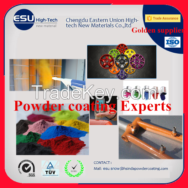 China manufacture electrostatic spray epoxy polyester powder coating