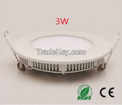 LED PANEL LIGHT PL-R-3W with CE and ROHS