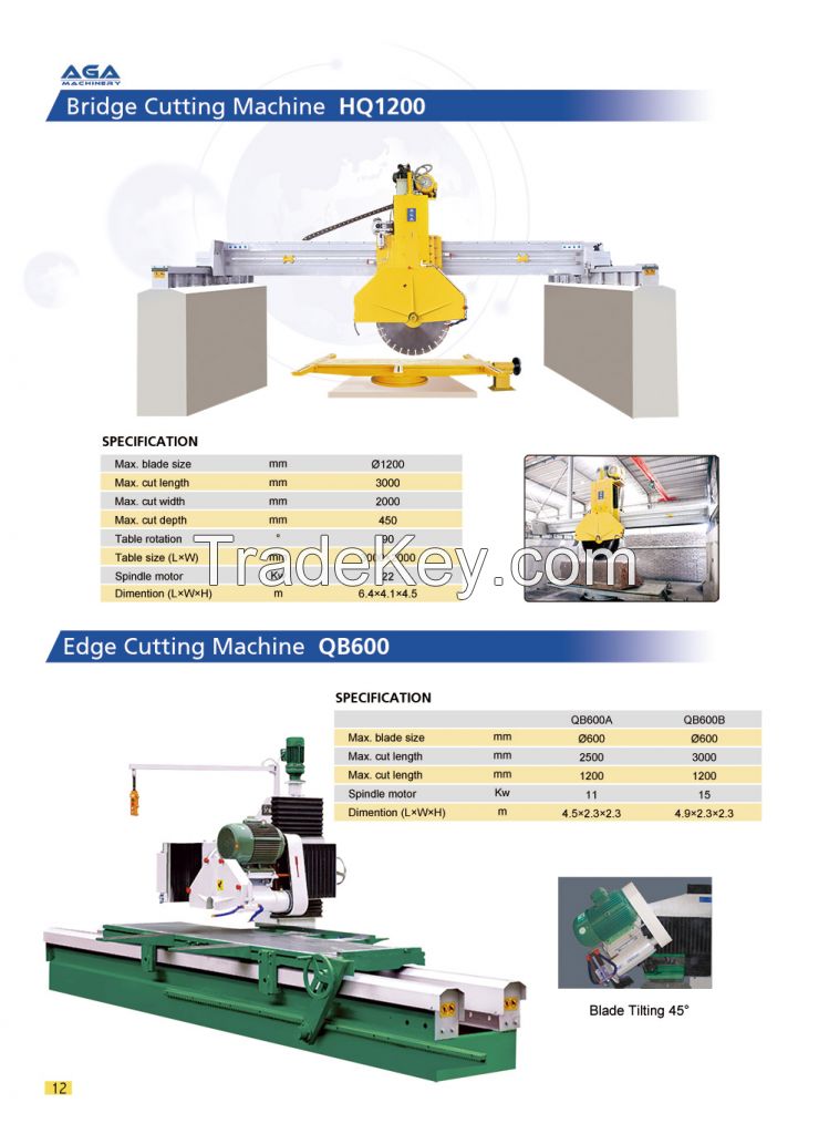 multi heads baluster cutting machine