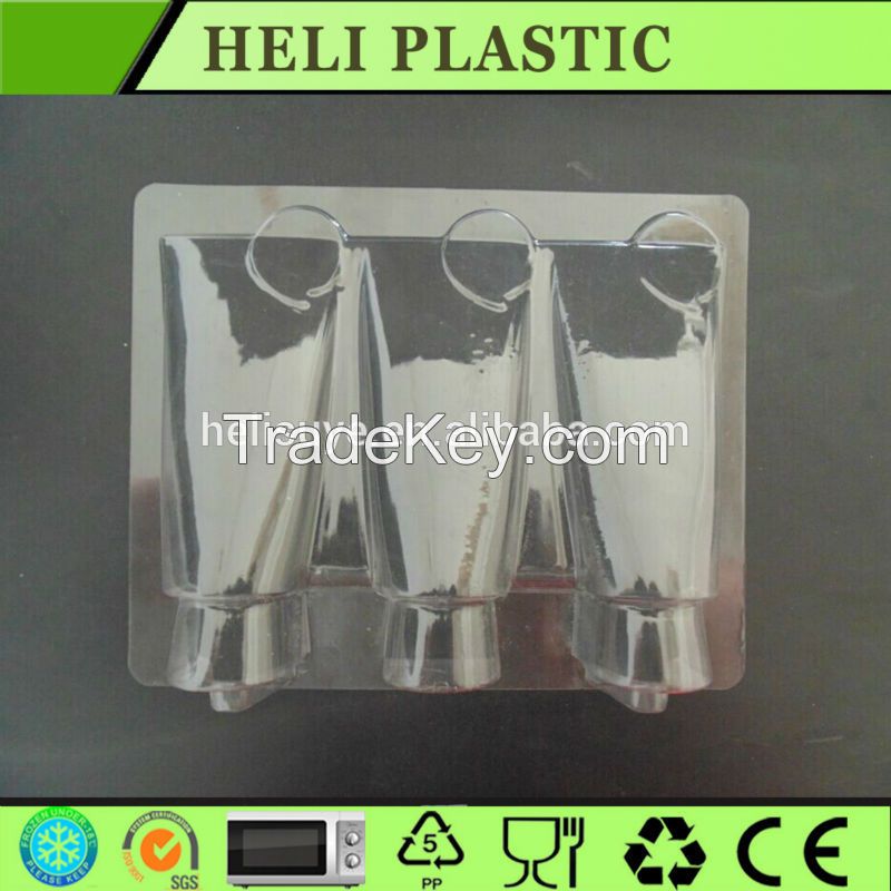 Plastic face clean protective container