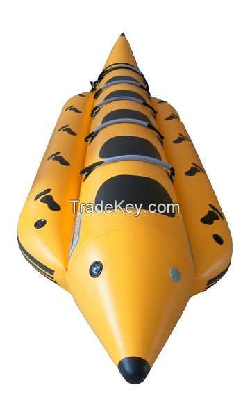 Summer Popular Commercial Grade Inflatable Water Banana Boat For Sale