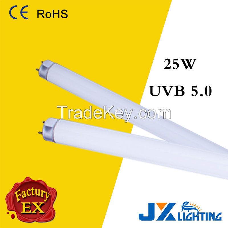 Jx Reptile Uvb Fluorescent Tubes Quality Uv5.0/10.0 Uvb Lighting