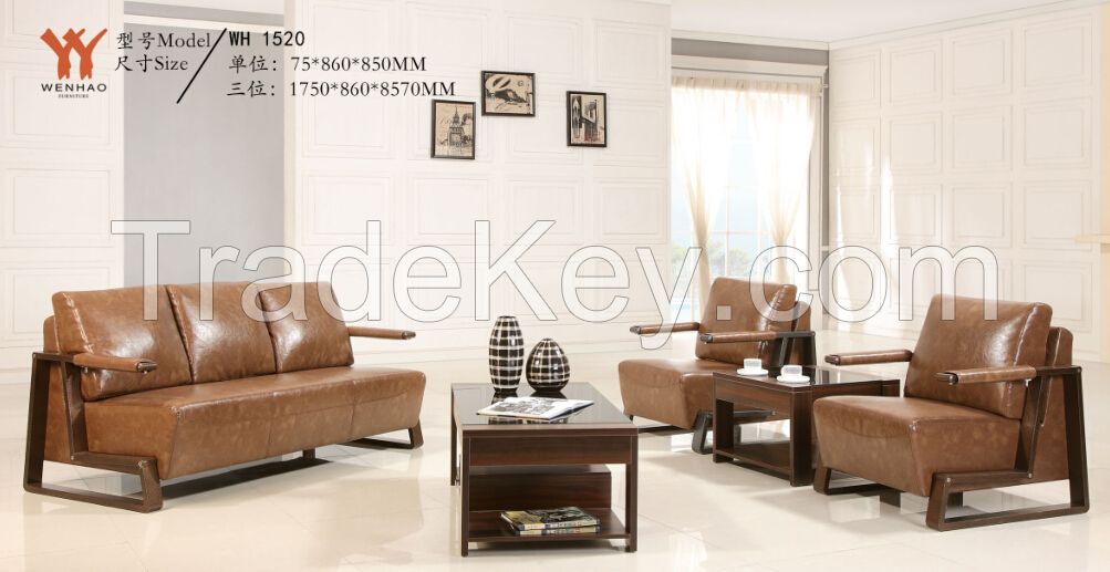 Popular Office Sofa With Metal Feet 1520