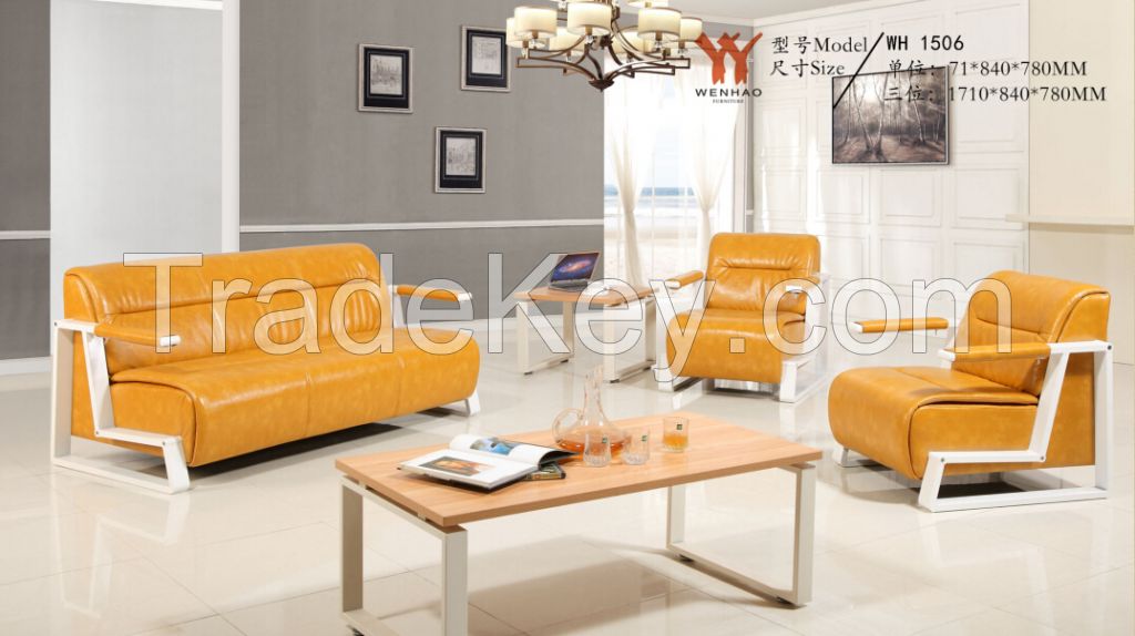 Popular Office Sofa With Metal Feet 1507