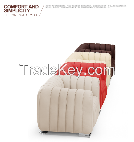 Popular Office Sofa With Metal Feet 1410