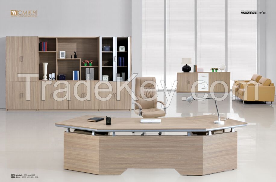 modern office furniture, office desk, execusive desk CM-AM003