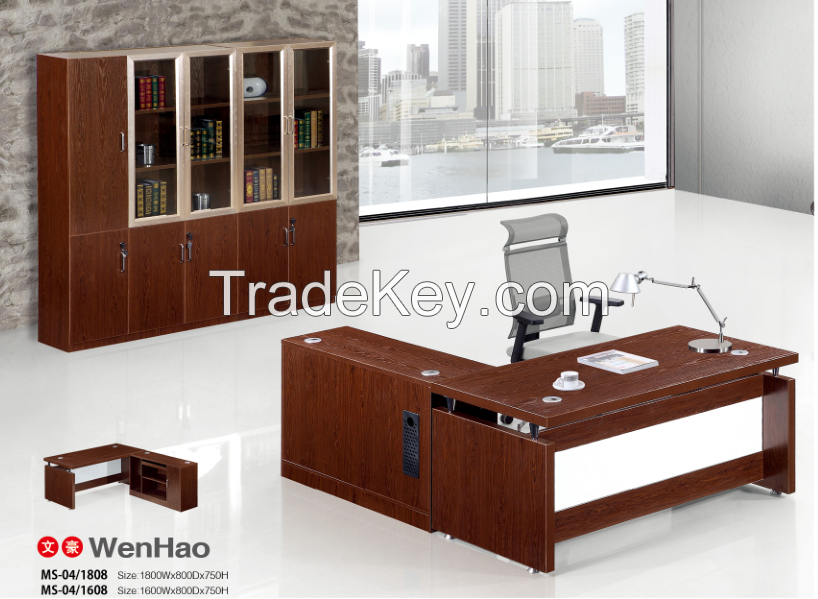 Modern office furniture , Office Desk, manager desk MS-04/1808