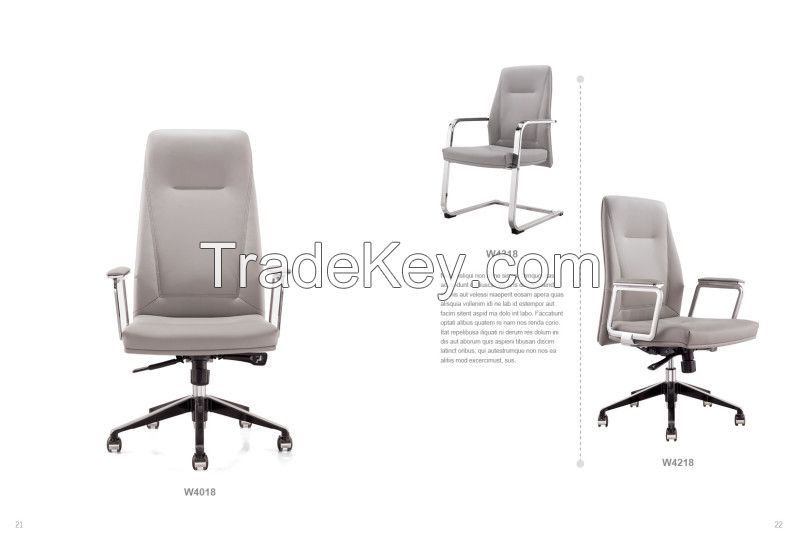 Modern Office  Chair, Leather Office Chair In Different Type W4018