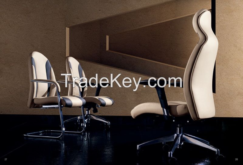 Modern Office  Chair, Leather Office Chair In Different Type W4014