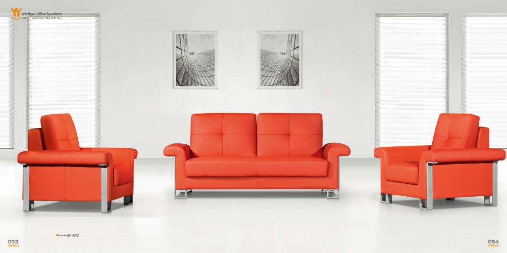 Office Sofa with Metal Feet SF-012