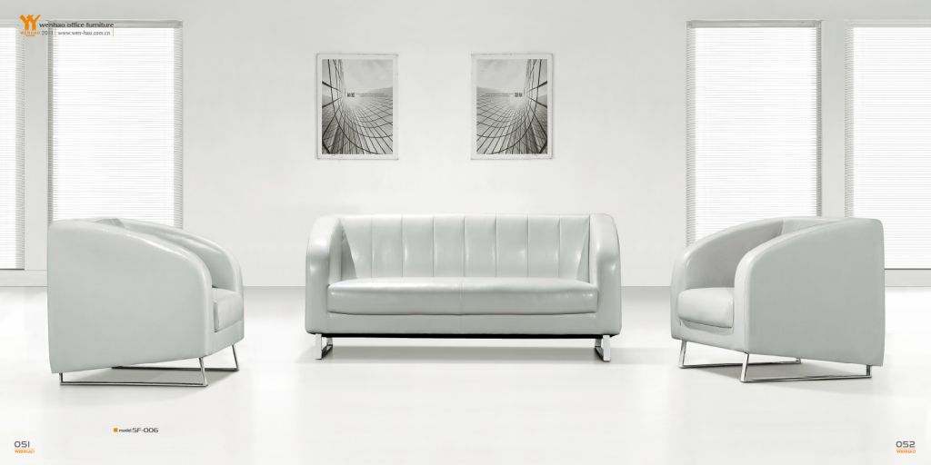 Office Sofa with Metal Feet SF-006