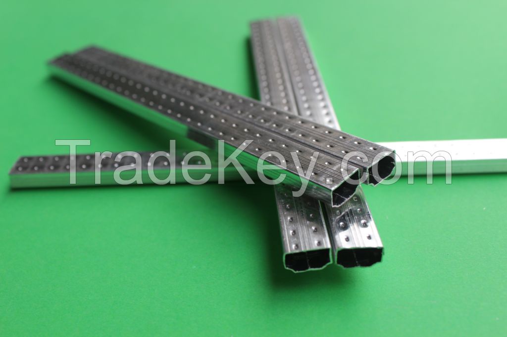Aluminum spacer bar for insulated glass
