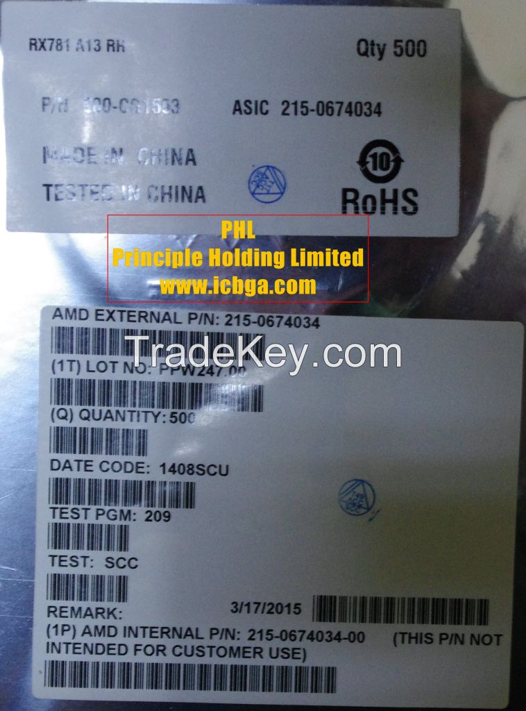 100% New 215-0674034 2014+ BGA IC Chip Chipset Wholesale