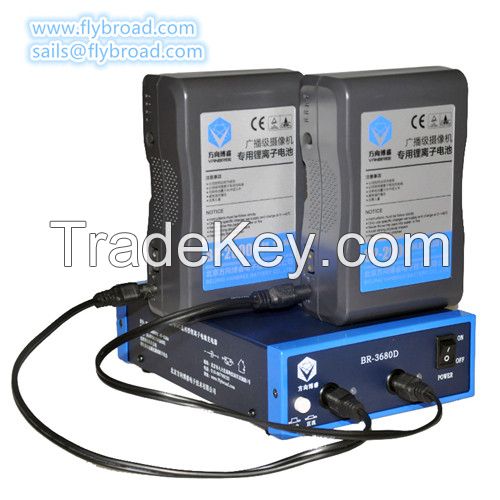 Dual-Port Universal Li-ion Battery Charger+Adapter
