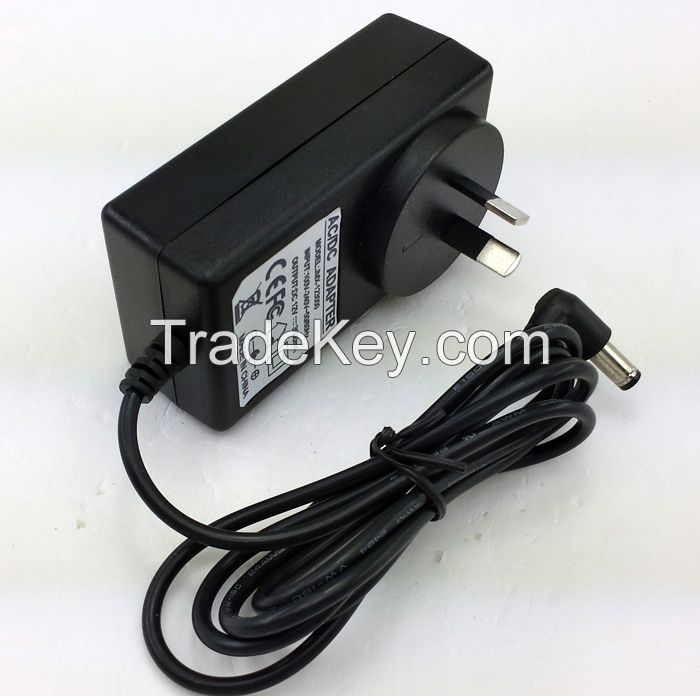 12V3A wall mount type power adapteer
