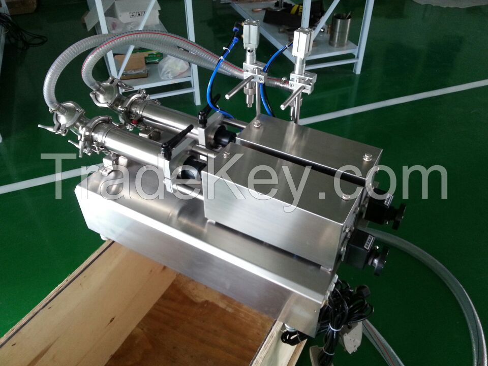 liquid filling machine | semi-automatic piston machine