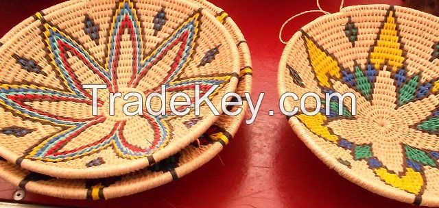 Coloured Baskets