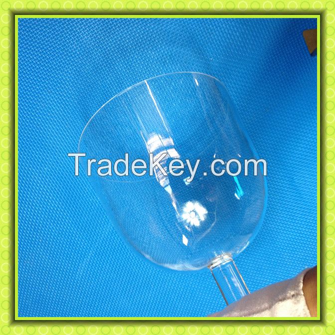 Clear handle crystal singing bowl for bibet