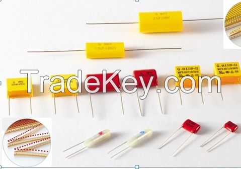 High frequency and large current polyproylene film&metal foil capacitors 