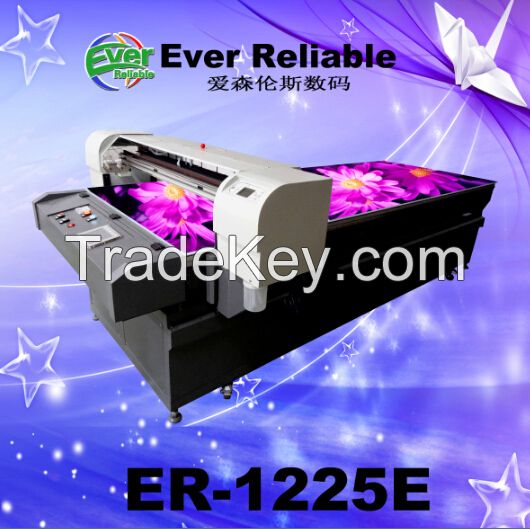 Multifuctional Digital Flatbed Solvent Printer For Glass, leather, Acrylic, ceramic Printing