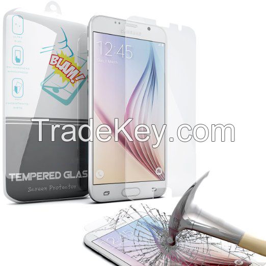 Anti-blue-ray tempered glass screen protector for Samsung S6