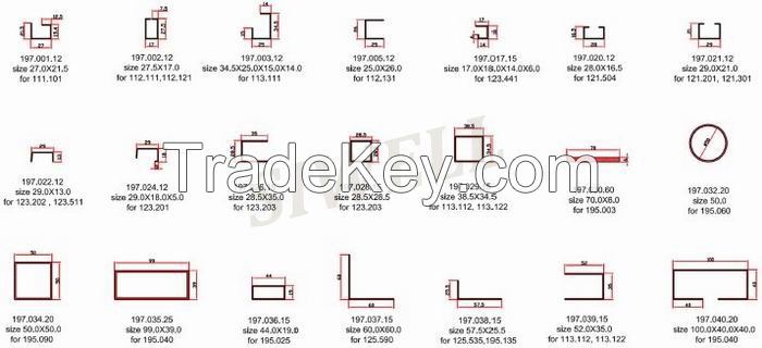 UPVC window and door profile moulds