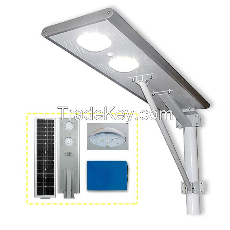 20 watts all in one solar street led light for street/ garden with IP65/CE/RoHs passed