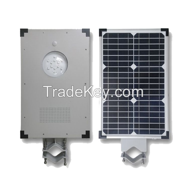 15 watts all in one solar street led light for street/ garden with IP65/CE/RoHs passed
