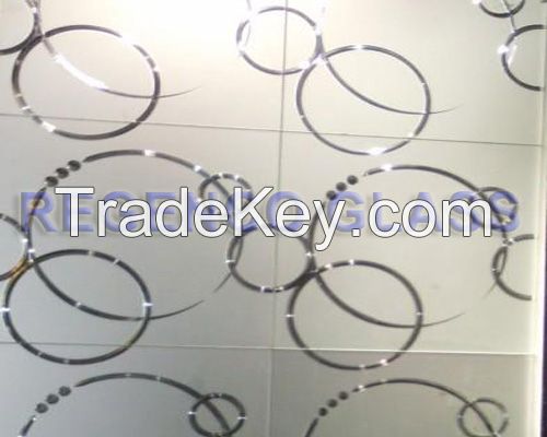 Acid Etched Flat Glass