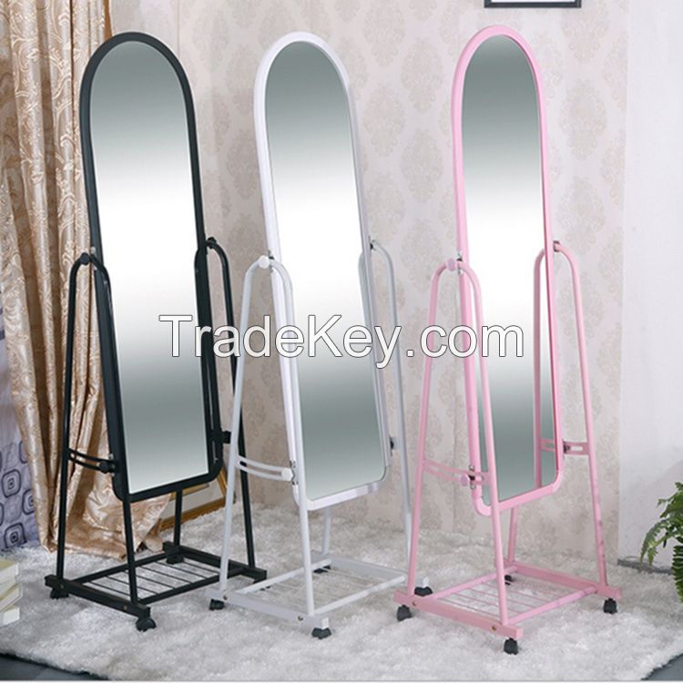 Heavy Duty Metal Standing Coat Rack with Plastic Round Accessory