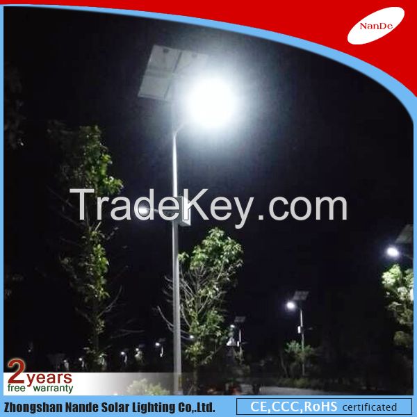 2016 Nande Hot Sale 50W Sun Power Street Light