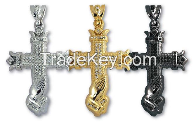 cross hiphop pendant